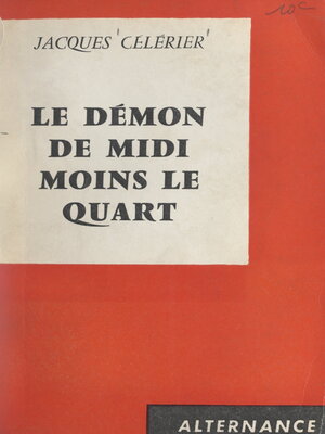cover image of Le démon de midi moins le quart